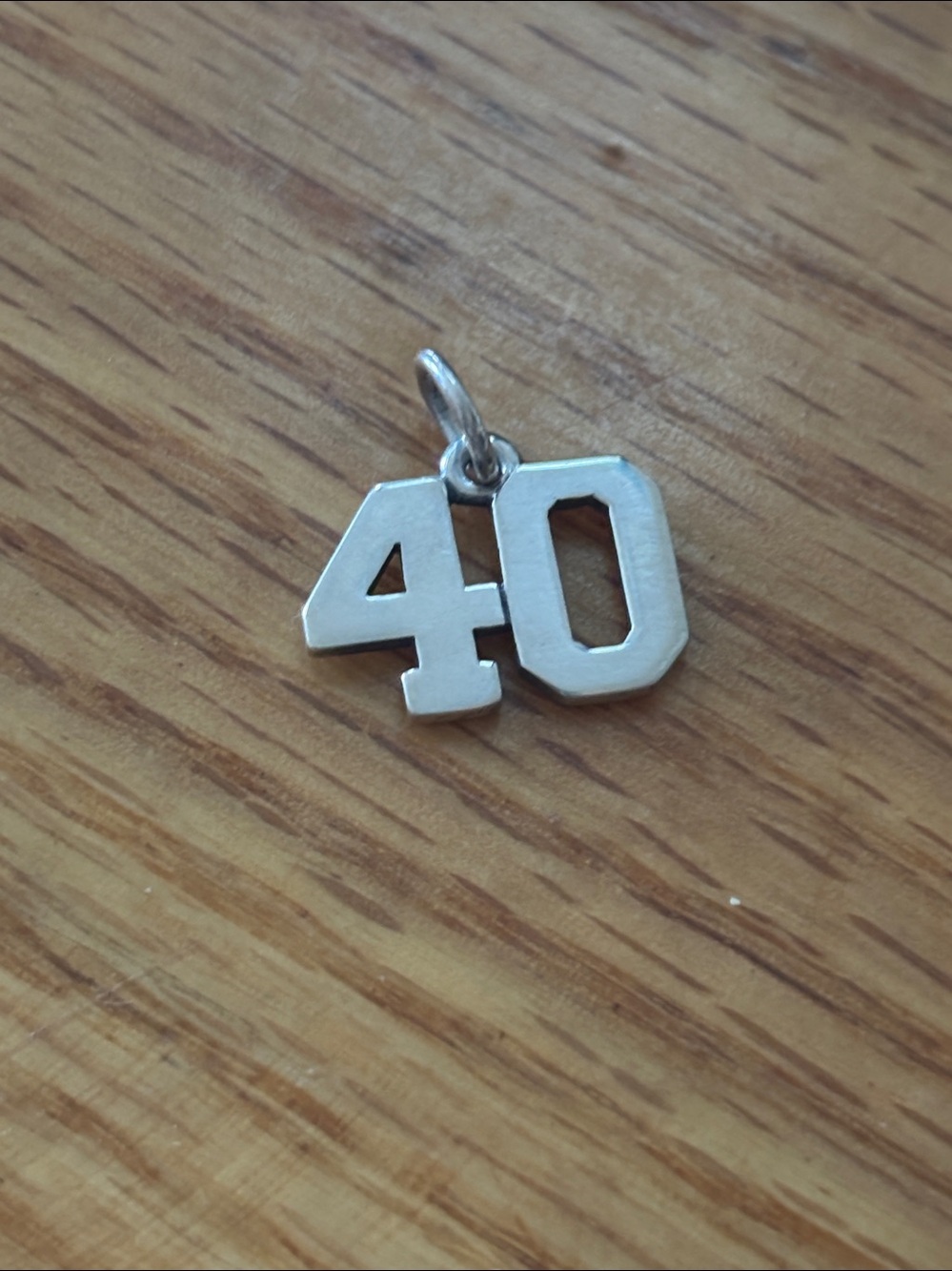 New James Avery Ivy League #40 charm out of production stamp